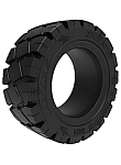 Шина цельнолитая 8.15-15 / 7.00-15 ROCKSOLID EASYFIT  ATIRE (с буртом)