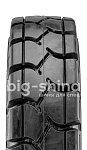 Шина цельнолитая 300-15/8.0 GLOBESTAR WT GRI (с буртом)
