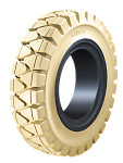 Шина цельнолитая 23x9-10 OPTIMA TR NM LAUGFS (с буртом)