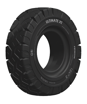 Шина цельнолитая 355/50-15/9.75 ULTIMATE XT GRI (с буртом)